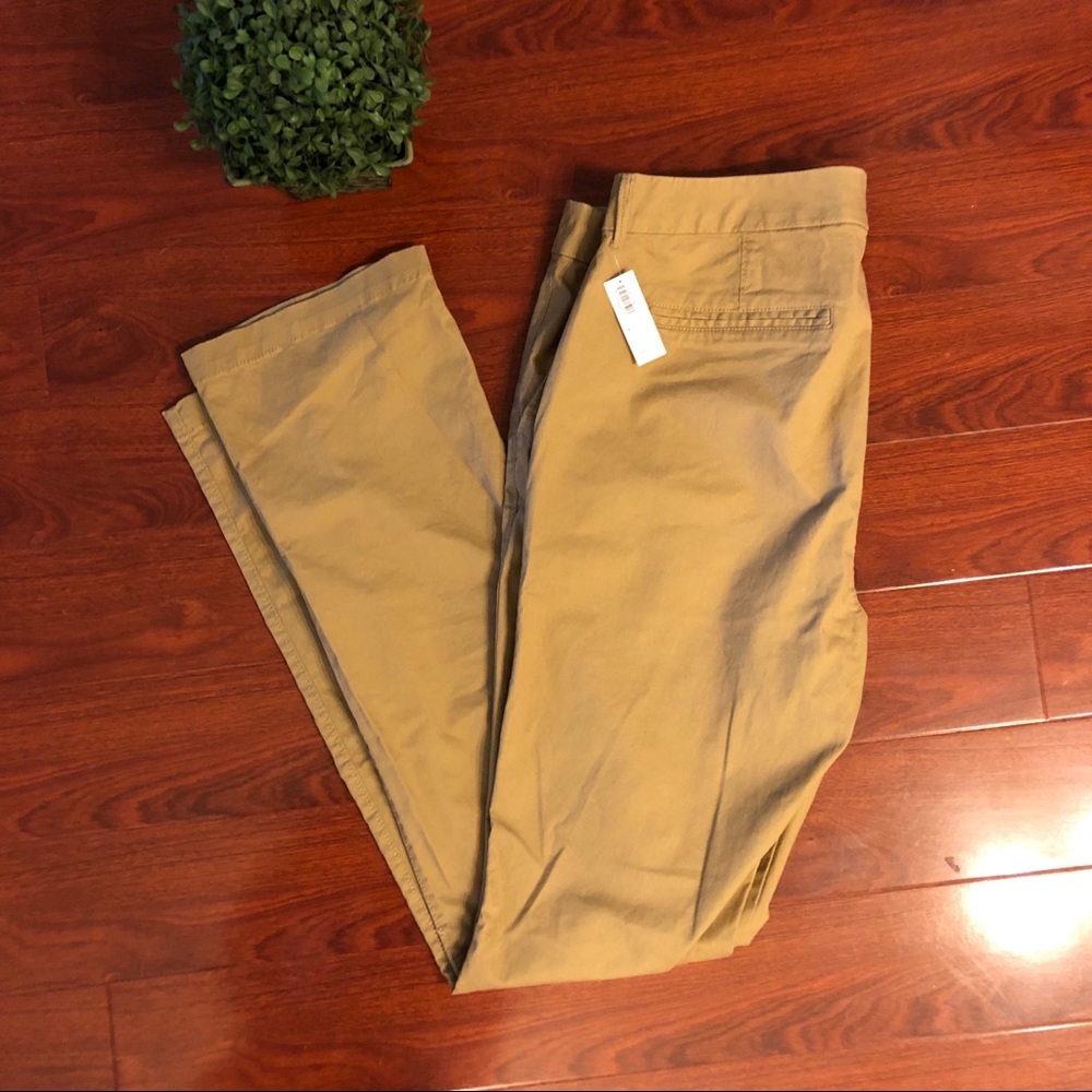 NWT Old Navy Khaki Pants Size 16 LONG